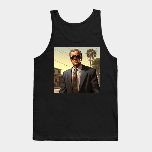 George W. Bush Tank Top by ComicsFactory